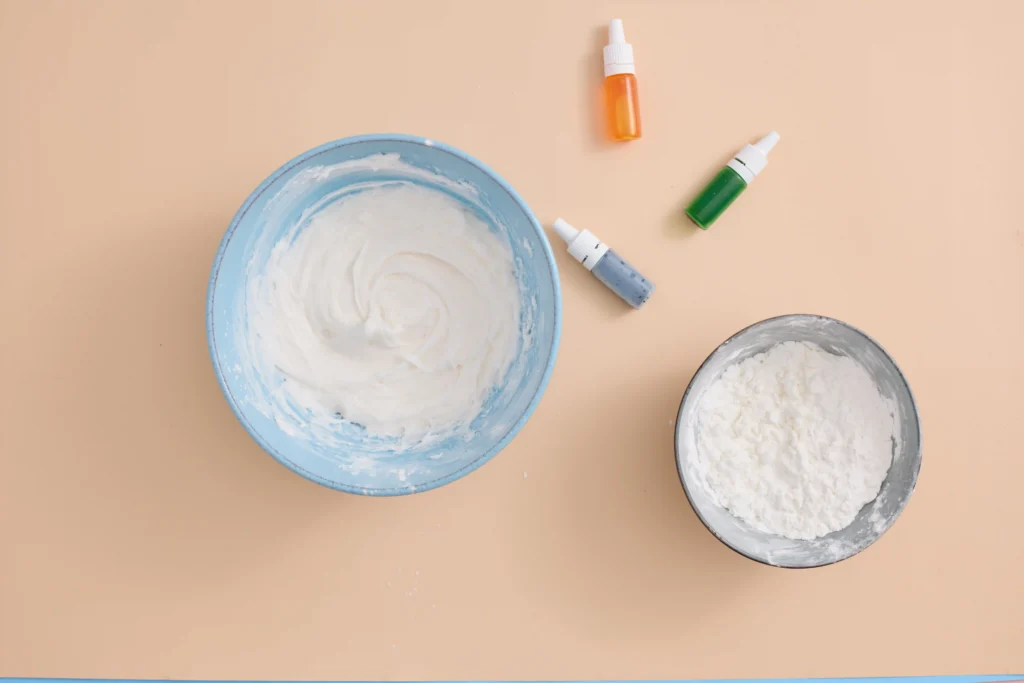 ingredients for this cloud dough recipe