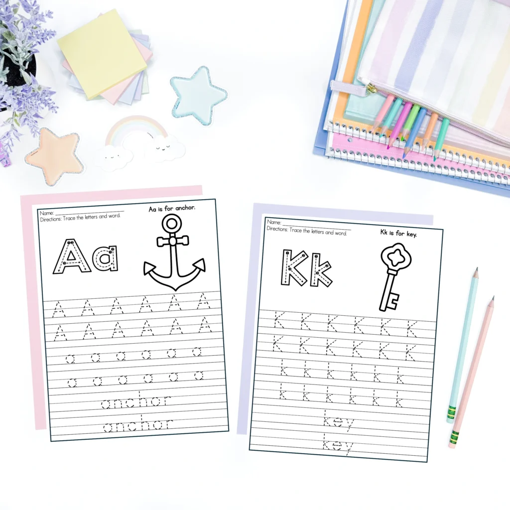 Pirate Alphabet Worksheets