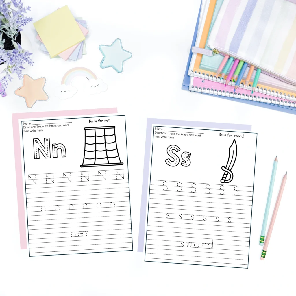 Pirate Alphabet Worksheets