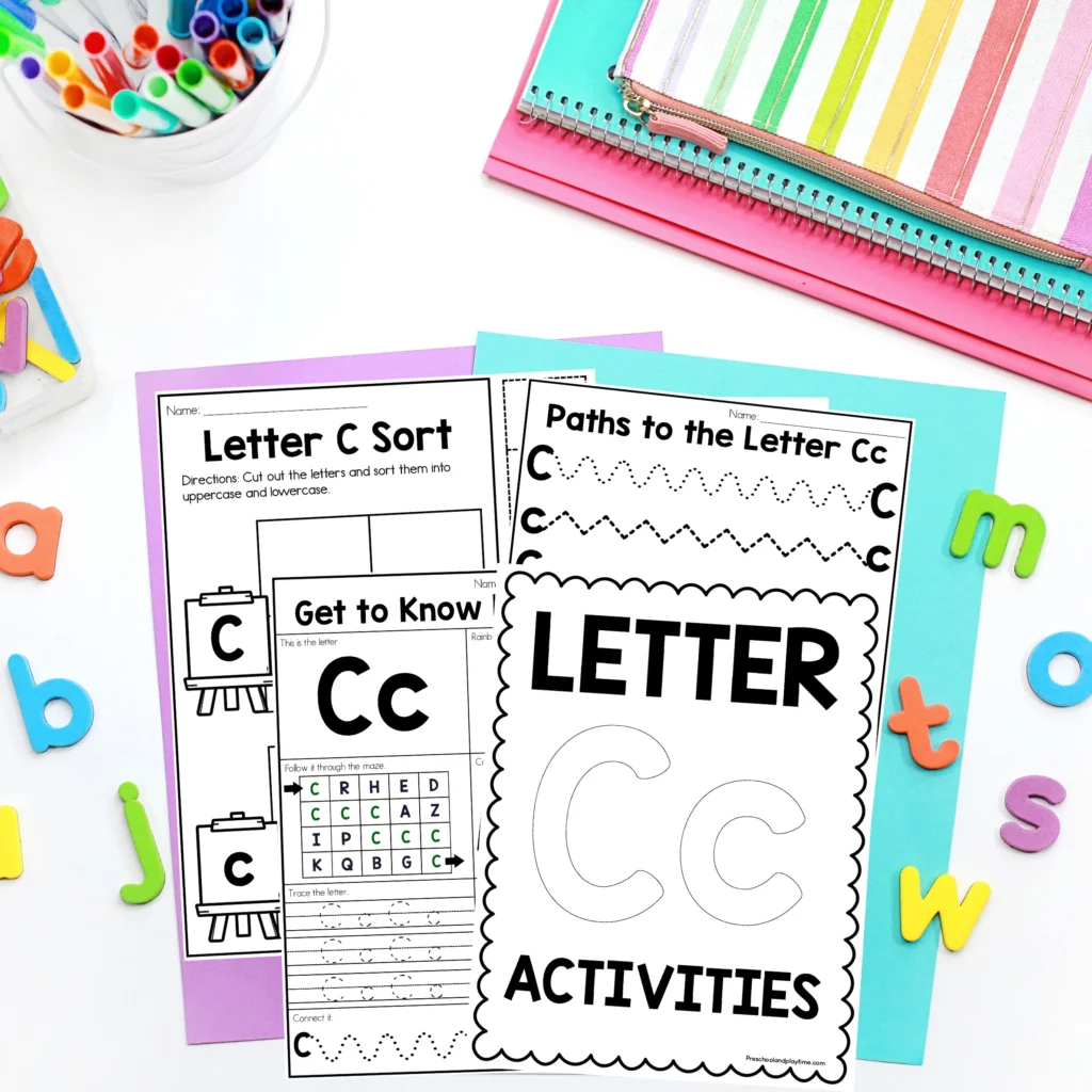 Letter C Worksheets
