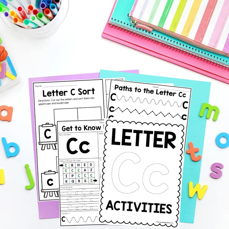 Letter C Worksheets
