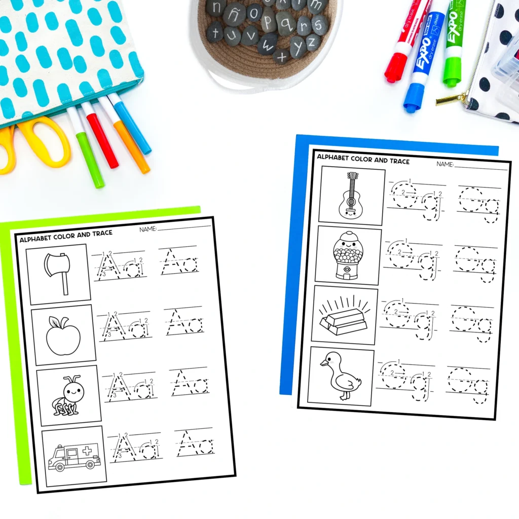 Alphabet Tracing Worksheets
