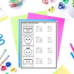 Alphabet tracing Worksheets