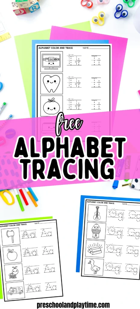 Alphabet tracing Worksheets