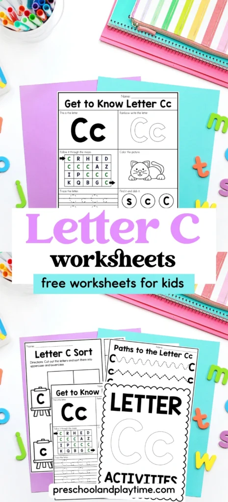 Letter C Worksheets